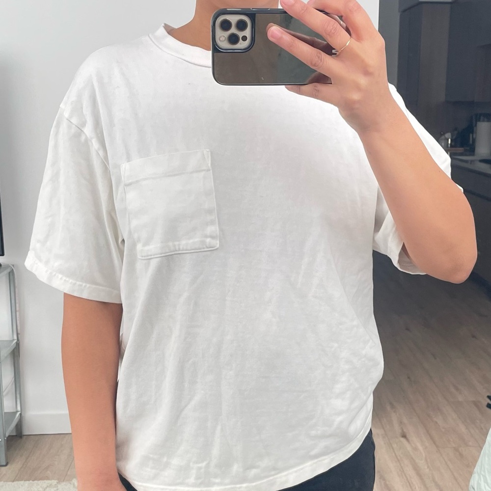Classic White Pocket T-Shirt